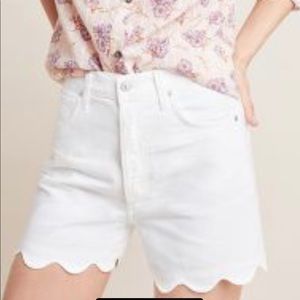 Citizens of Humanity Audrey High Rise Denim Shorts